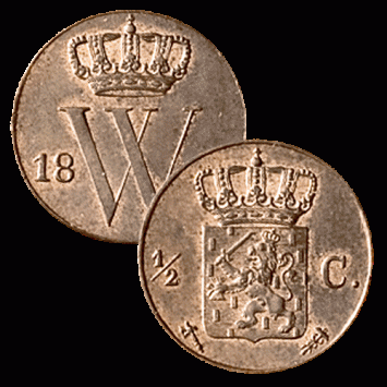 1/2 Cent 1875